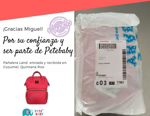 Pañalera Mochila Roja